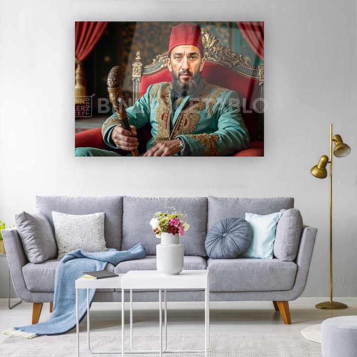 Sultan Abdülhamid Han Cam Tablo