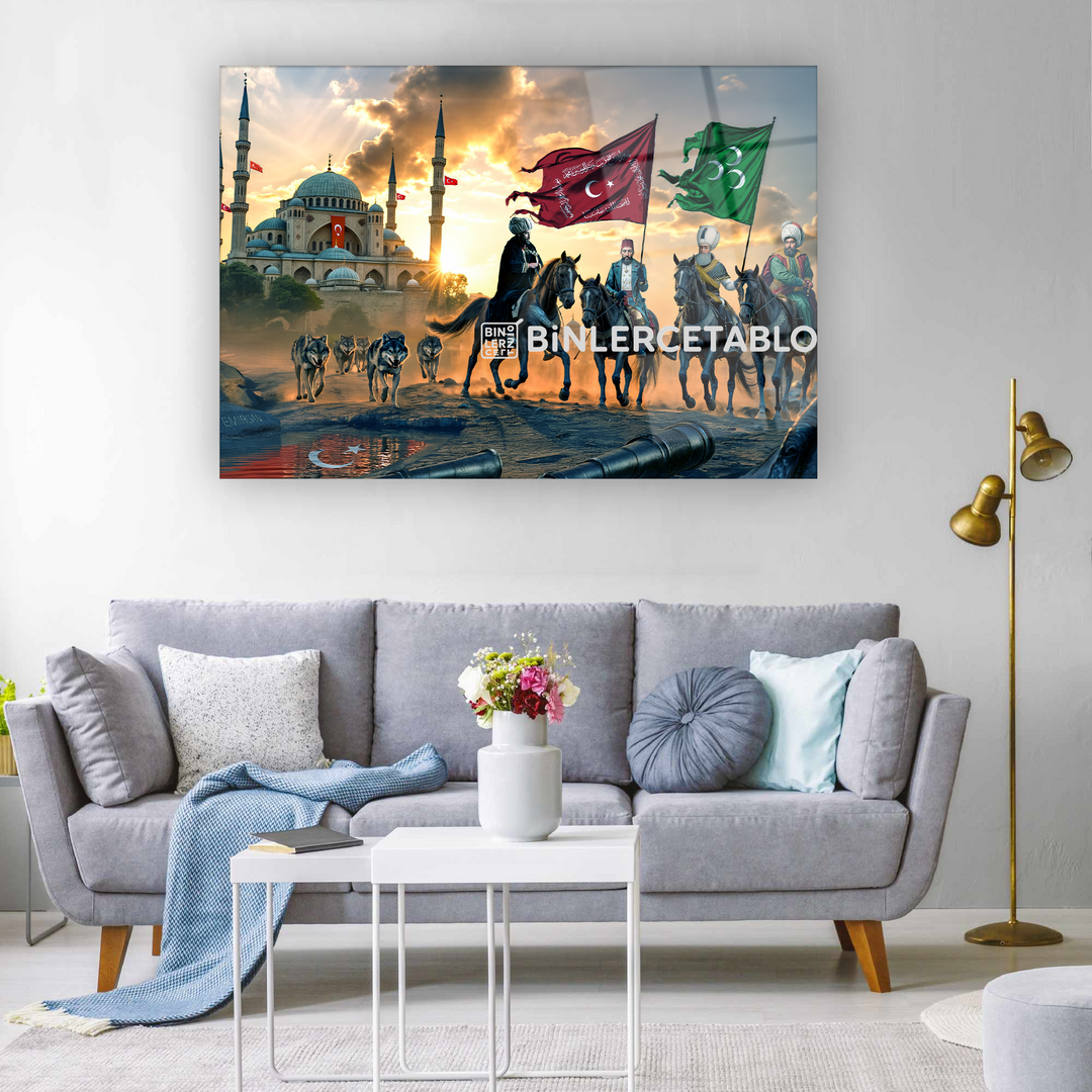 Osmanlı Liderleri Özel Çalışma Cam Tablo