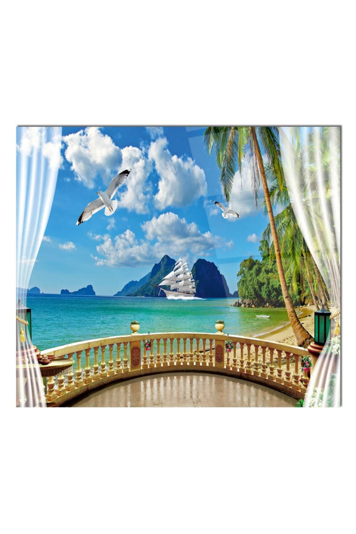 Cam Ocak Arkası Koruyucu Ankastre Arkası Koruyucu