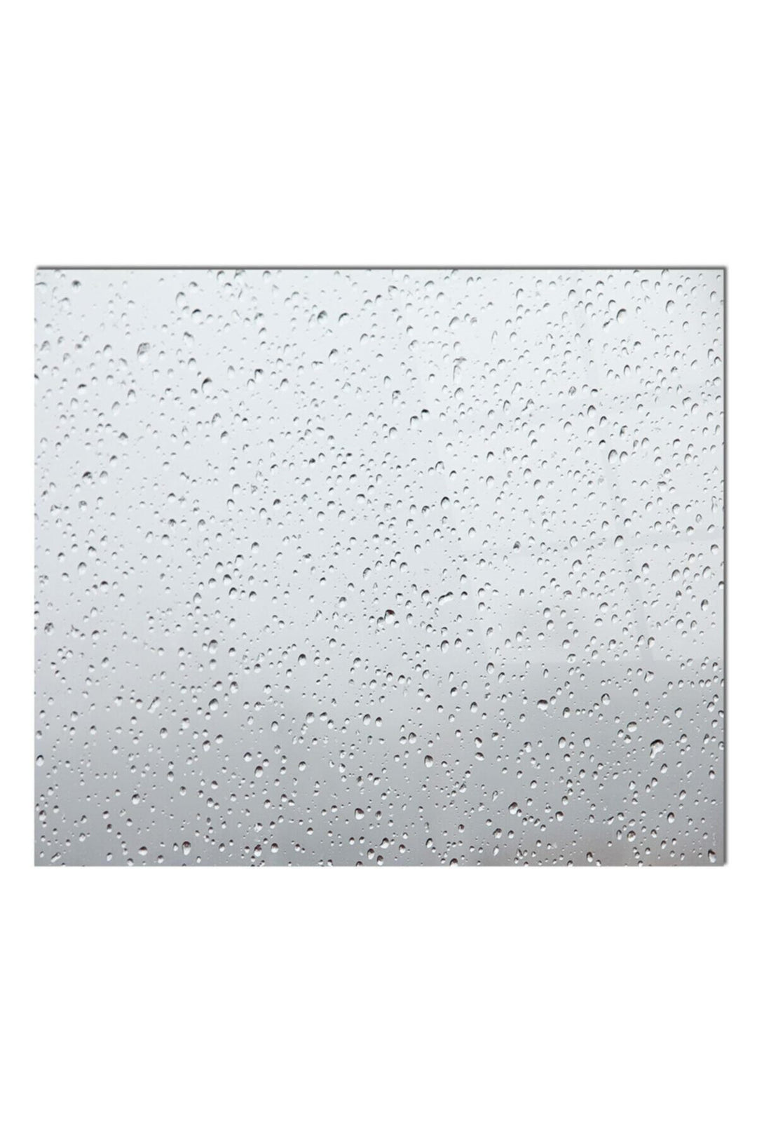 Cam Ocak Arkası Koruyucu Tezgah Ankastre Arkası Koruyucu Gri Su Damlası