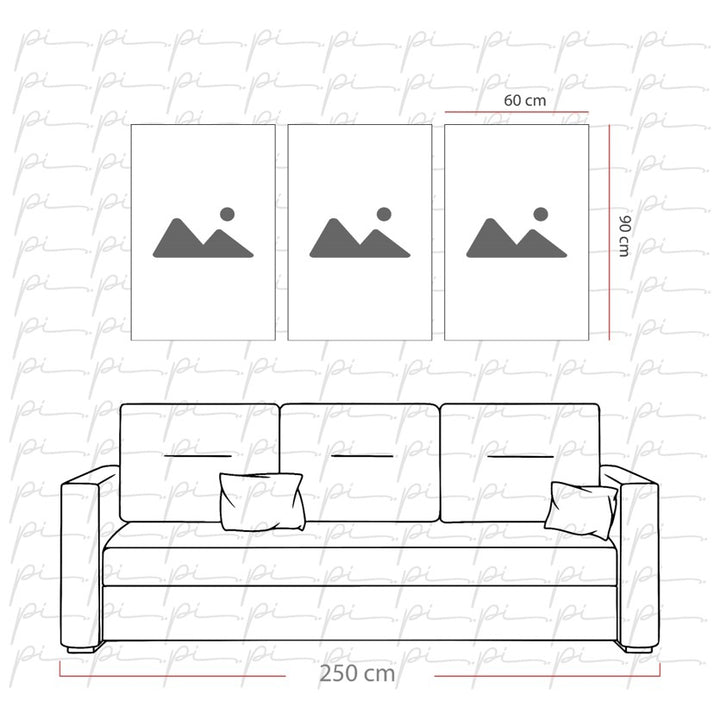 Manzara Triple Cam Tablo