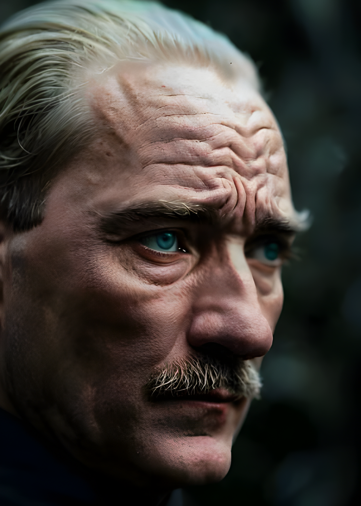 Atatürk Cam Tablo -Atatürk-6