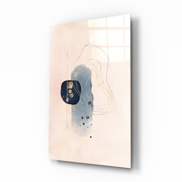 Abstract Bej Cam Tablo