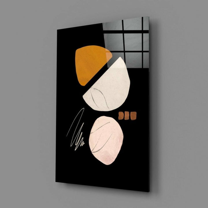 Abstract Palamut Cam Tablo