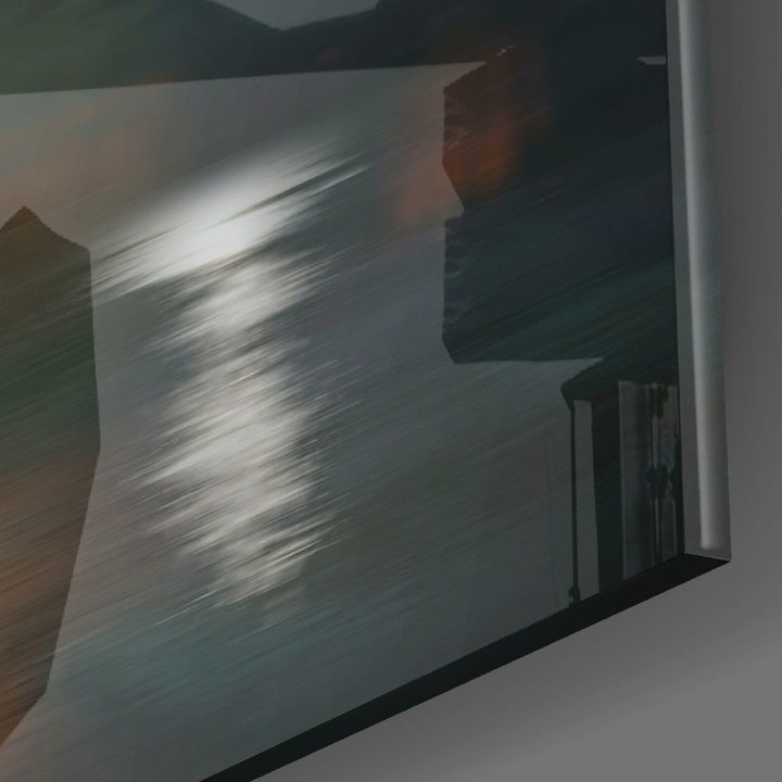 Ağacın Gecesi Cam Tablo