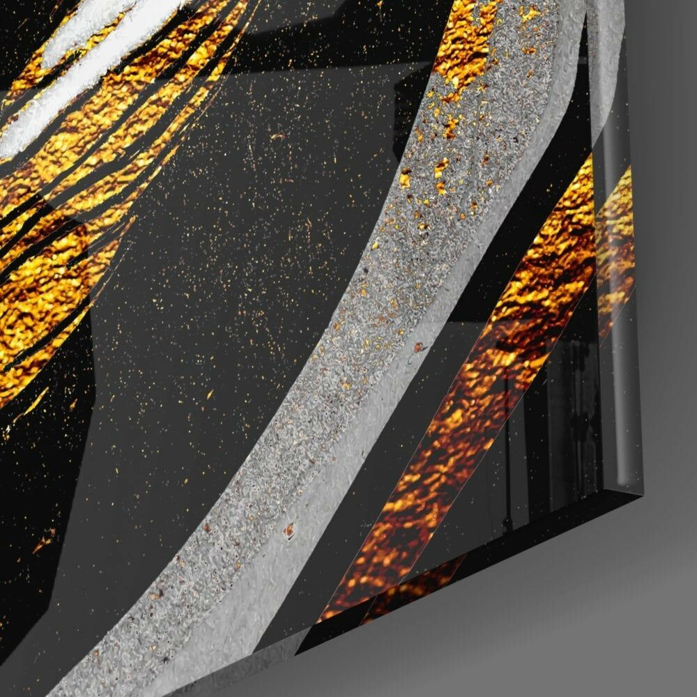 Altın Kanatlar Cam Tablo