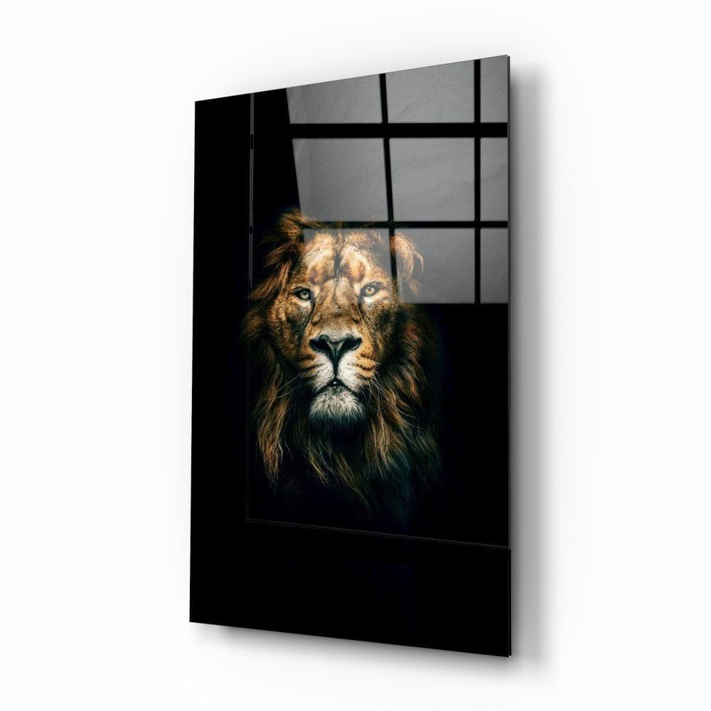 Aslan Cam Tablo