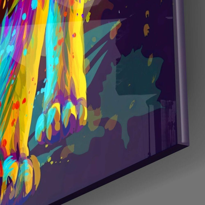 Aslan Cam Tablo No:1054