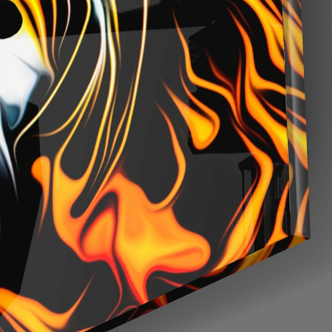 Aslan Cam Tablo No:5056