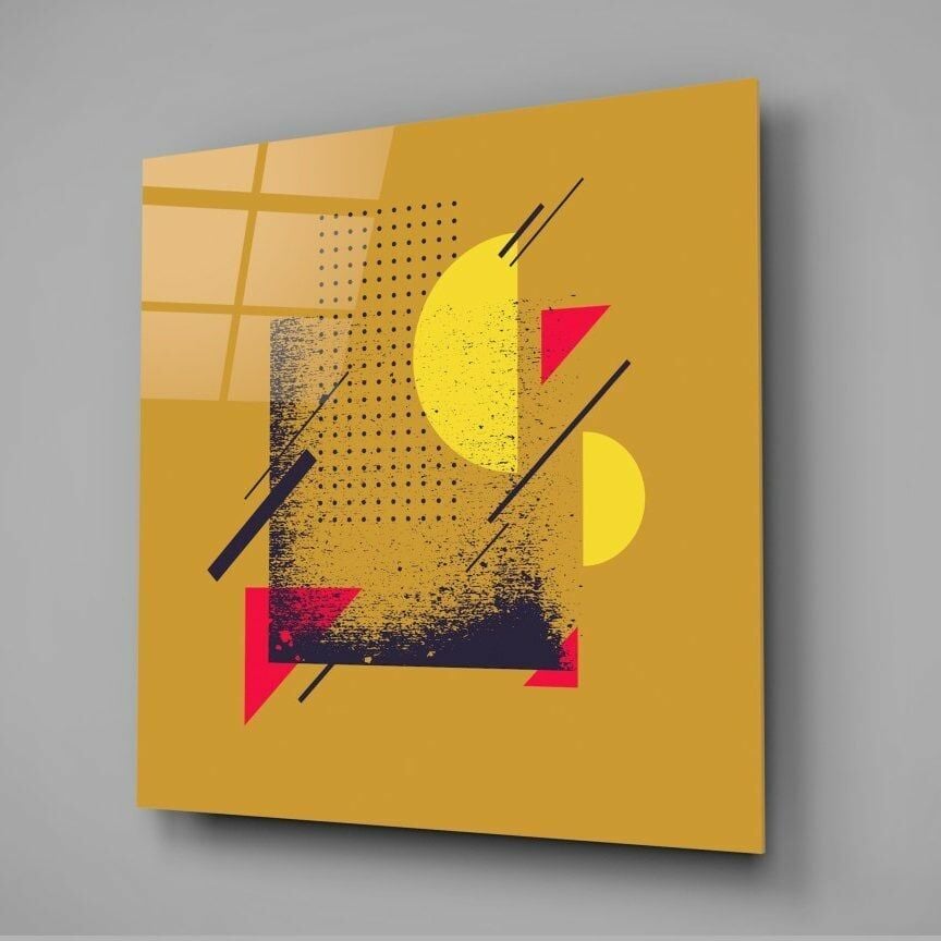 Ay Bölümü Cam Tablo