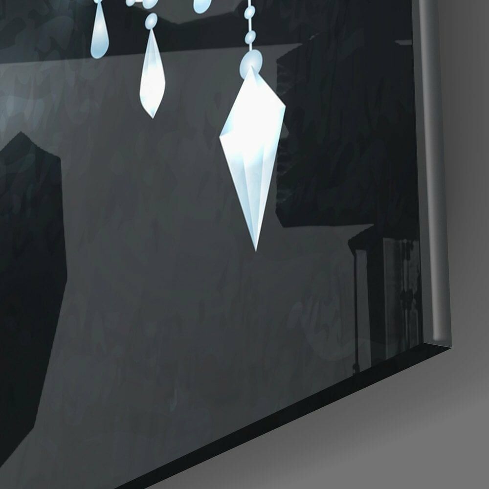 Ay Yıldız Cam Tablo