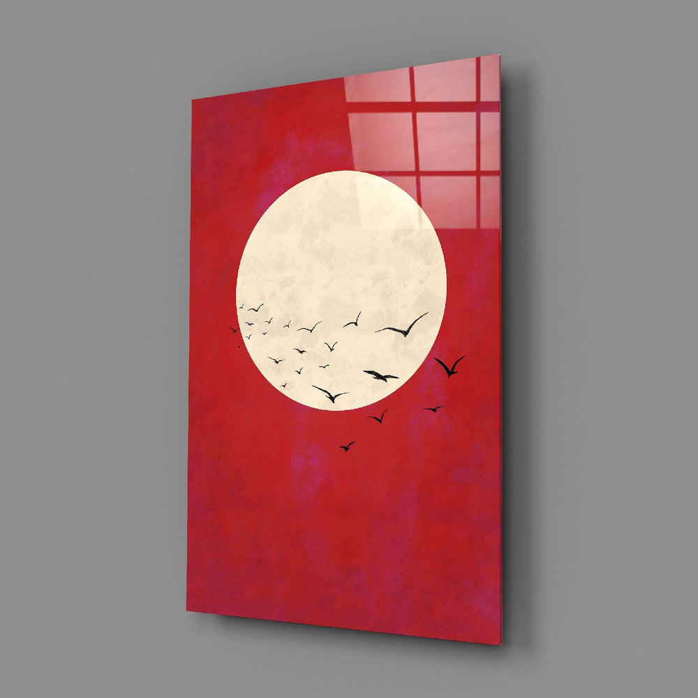 Aydan Uçmak Cam Tablo