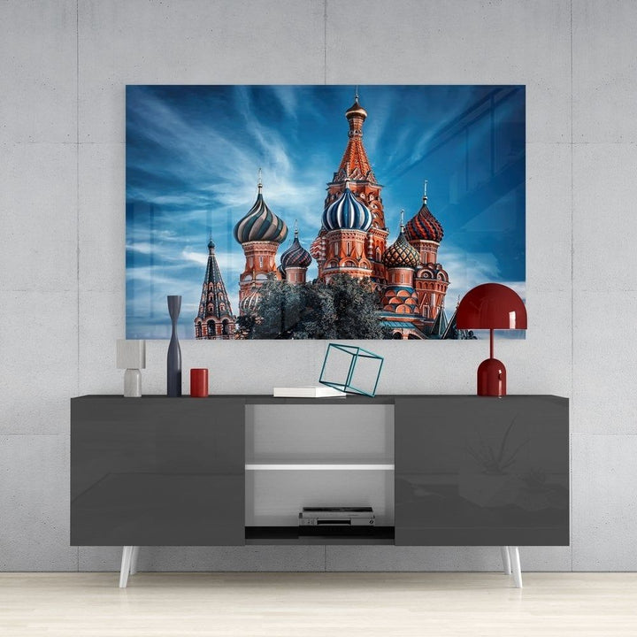 Aziz Vasil Katedrali Cam Tablo