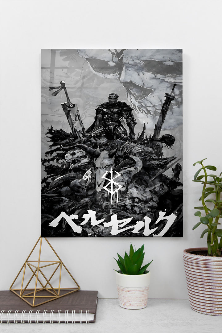 Guts Berserk Grey Aesthetic