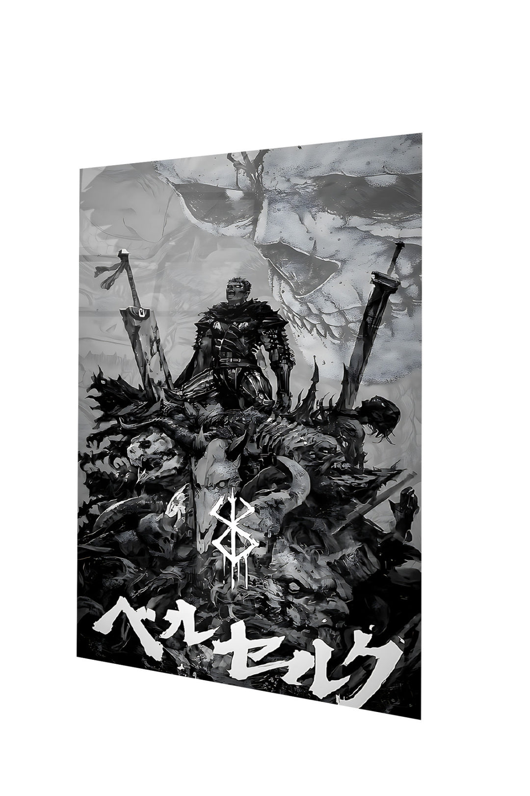 Guts Berserk Grey Aesthetic