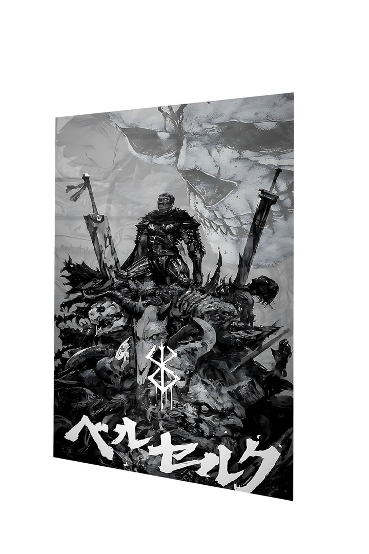 Guts Berserk Grey Aesthetic