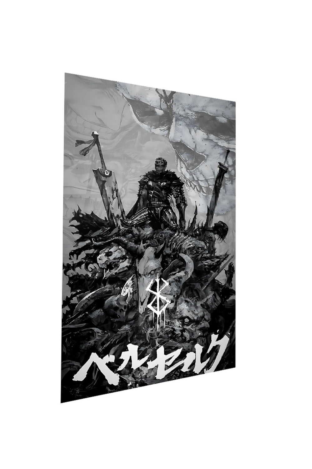 Guts Berserk Grey Aesthetic