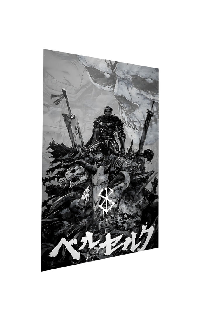 Guts Berserk Grey Aesthetic