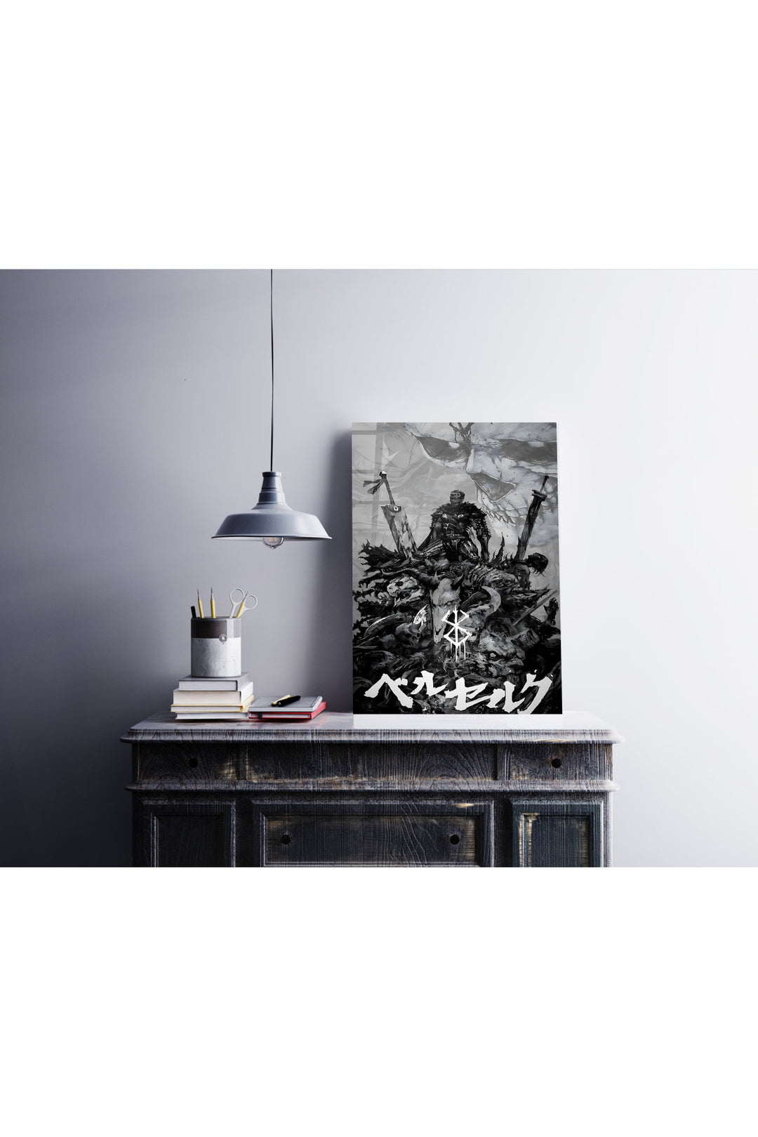 Guts Berserk Grey Aesthetic