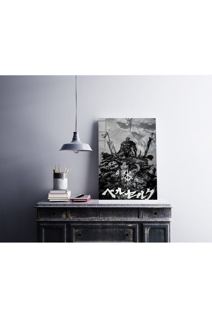 Guts Berserk Grey Aesthetic