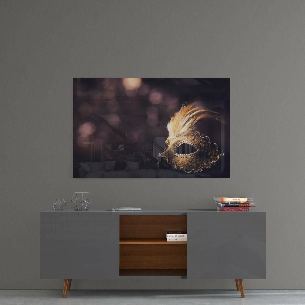 Balo Maskesi Cam Tablo No:1067