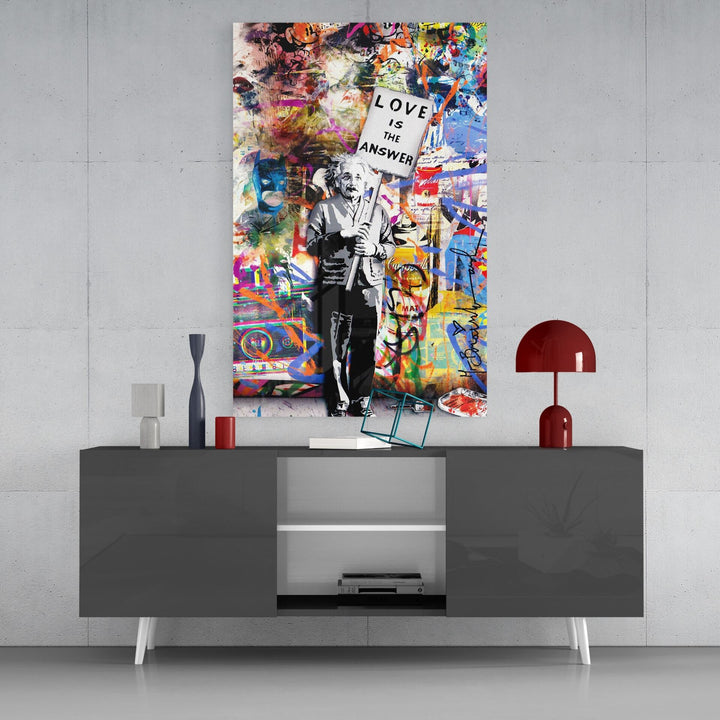 Banksy, Aşk Cam Tablo