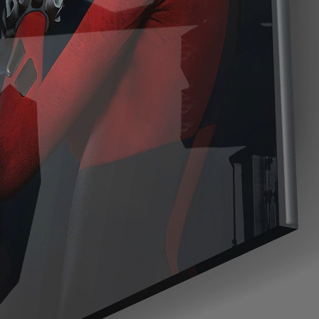 Batman Evreni Cam Tablo