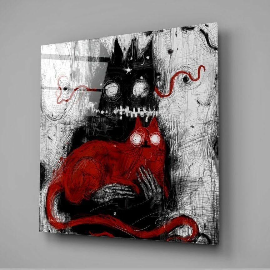 Bay Pençe ve Şanslı Cam Tablo