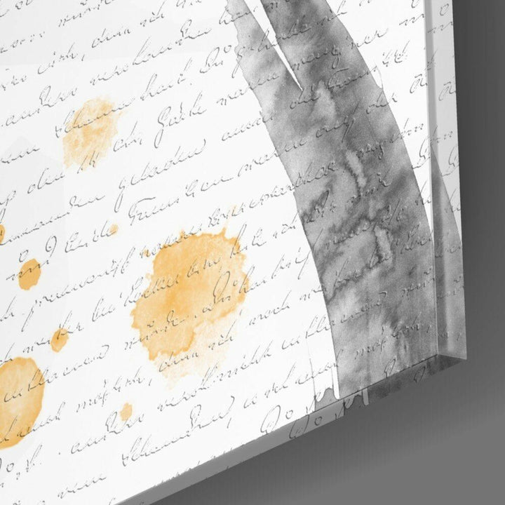 Bukowski Sözler Cam Tablo