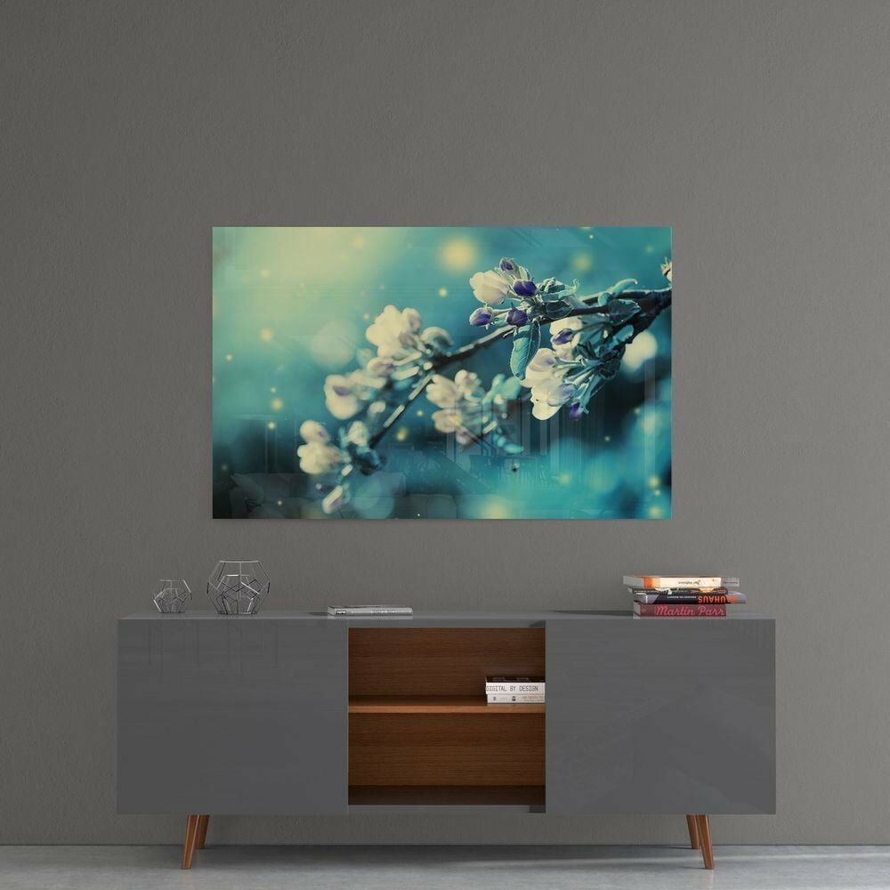 Çiçek Cam Tablo No:1050