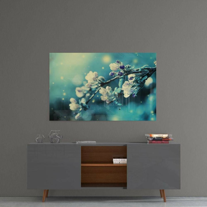 Çiçek Cam Tablo No:1050