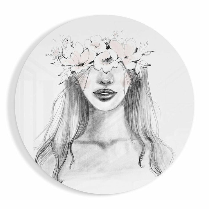 Çiçek Cam Tablo No:1062