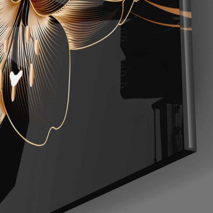 Çiçek Cam Tablo No:1077