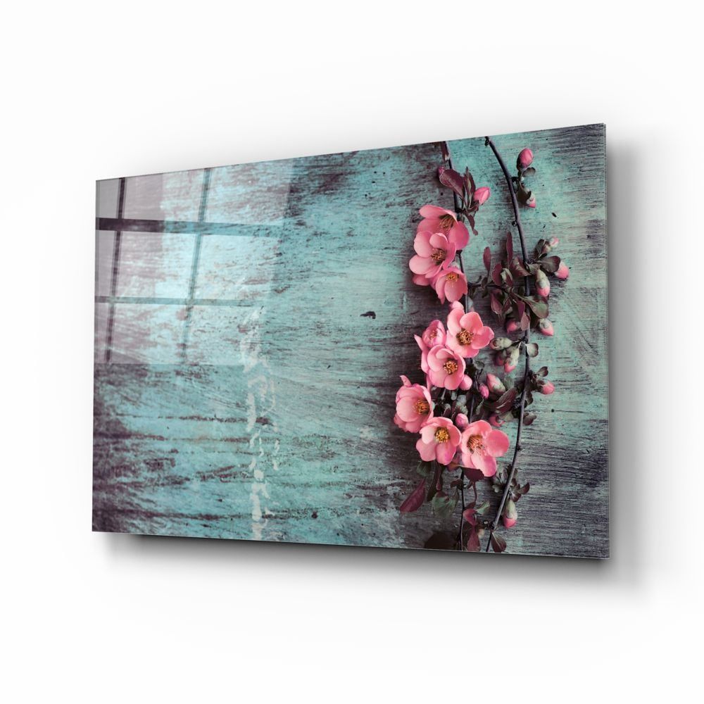 Çiçek Cam Tablo No:1087