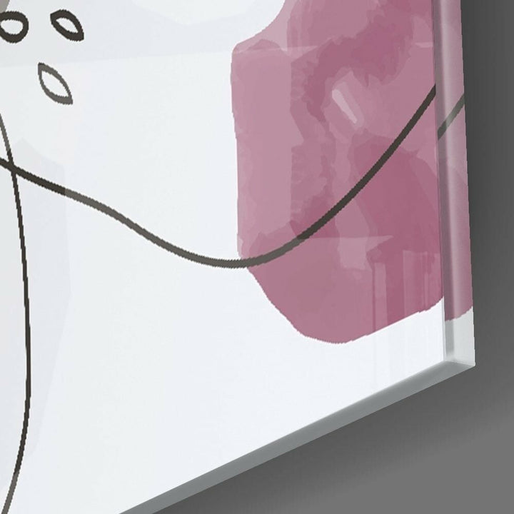 Çiçek Cam Tablo No:2066