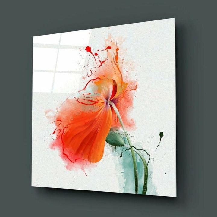 Çiçek Cam Tablo No:2071