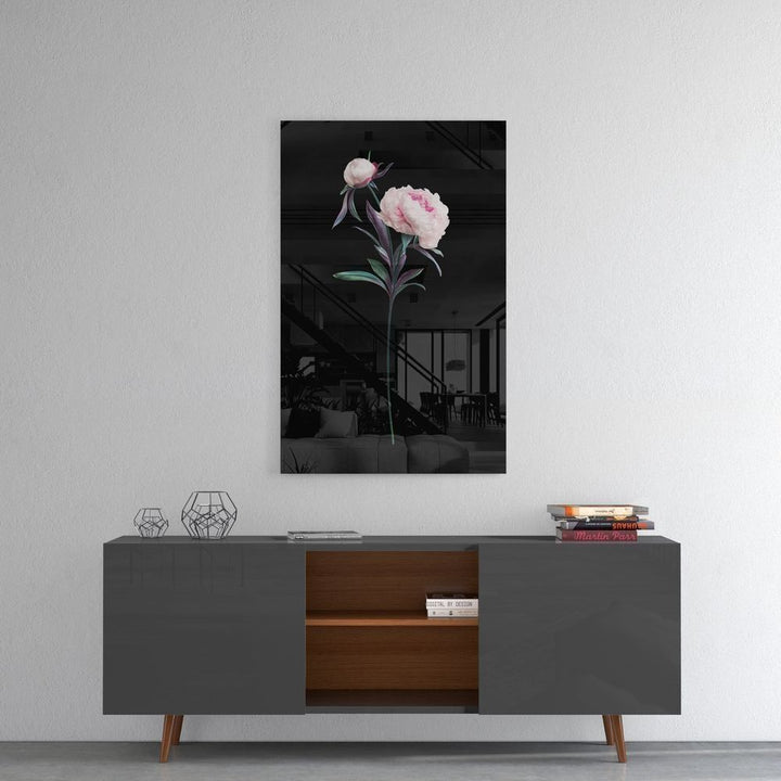 Çiçek Cam Tablo No:2095