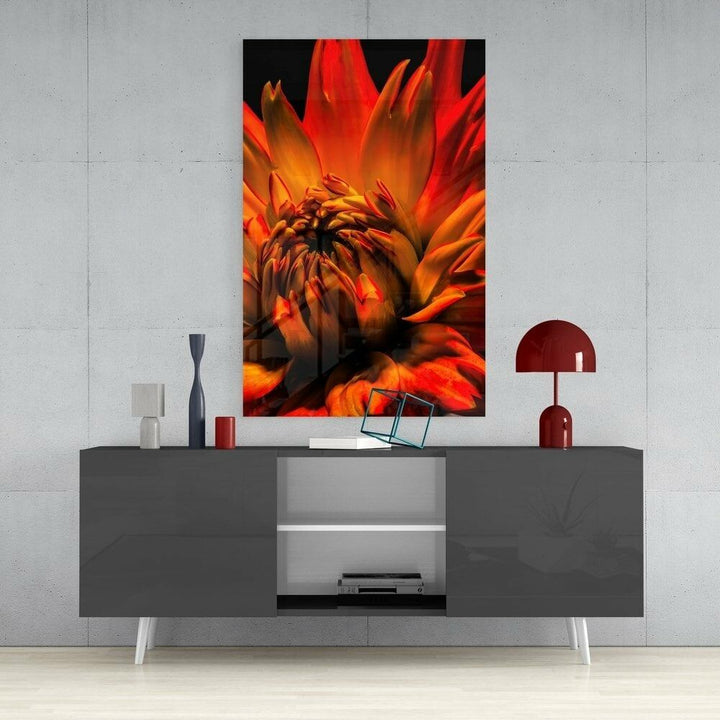 Çiçek Cam Tablo No:3077