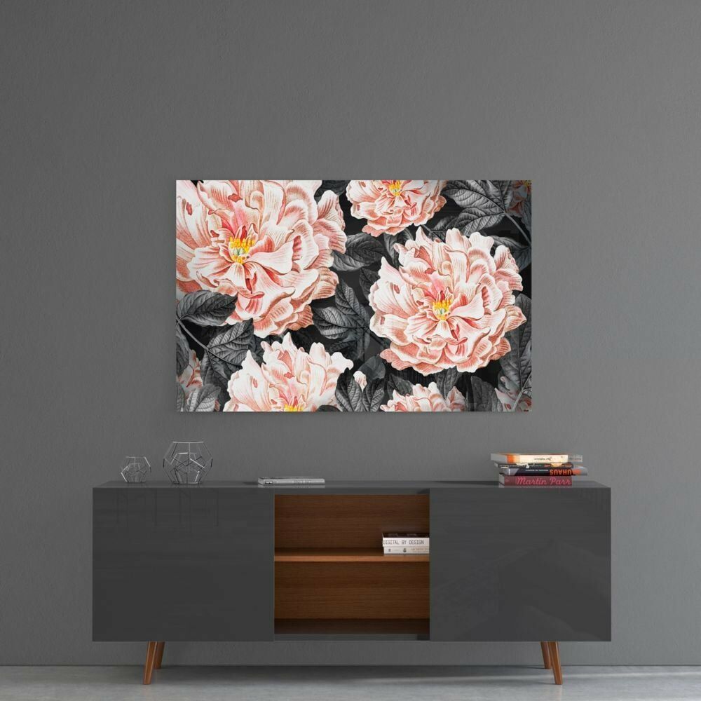 Çiçek Cam Tablo No:3094