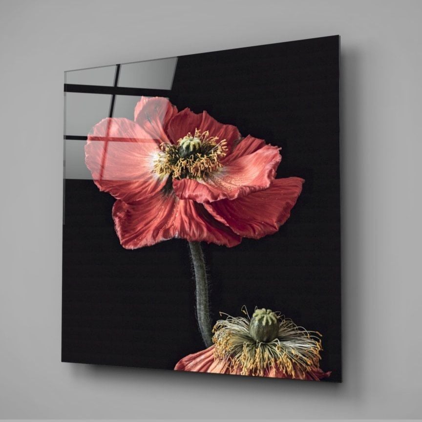 Çiçek Cam Tablo No:4095