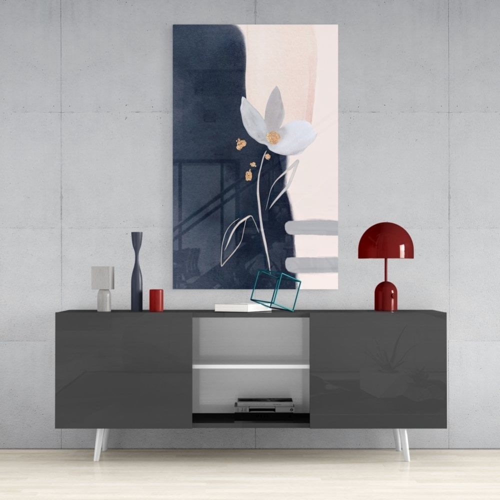 Çiçek Cam Tablo No:9098