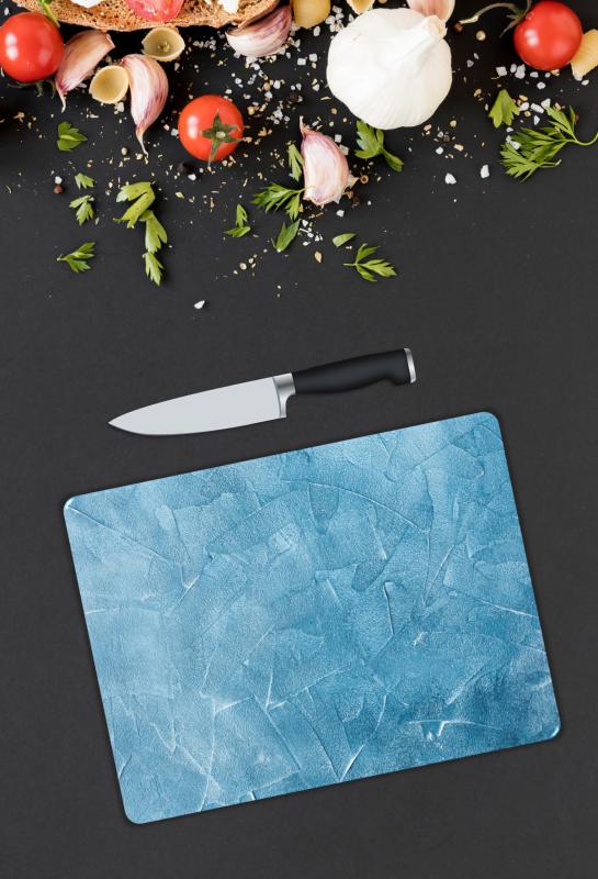 Minimal Desen Cam Kesme Tablası