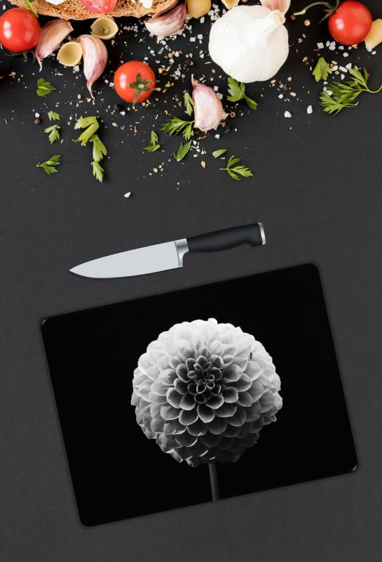 Minimal Desen Cam Kesme Tablası