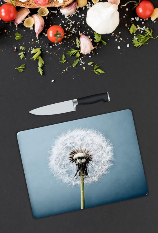 Karahindiba Desen Cam Kesme Tablası