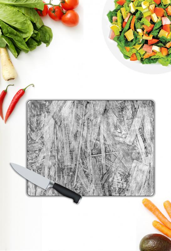 Mermer Desen Cam Kesme Tablası