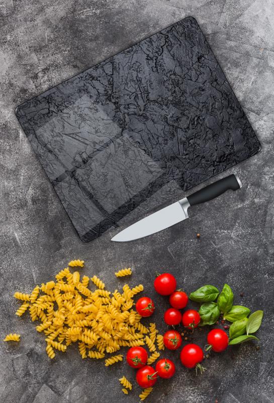 Mermer Desen Cam Kesme Tablası