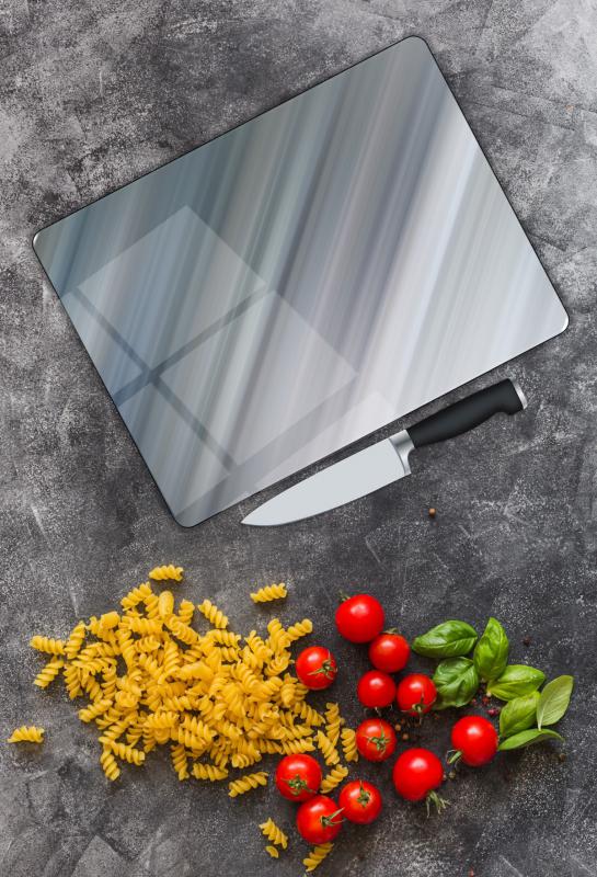 Gri Tonlar Cam Kesme Tablası