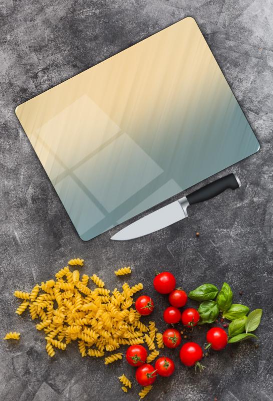 İki Renkli Cam Kesme Tablası