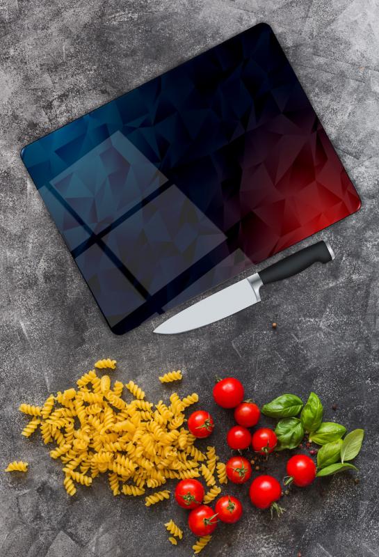 Koyu Prizma Desen Cam Kesme Tablası