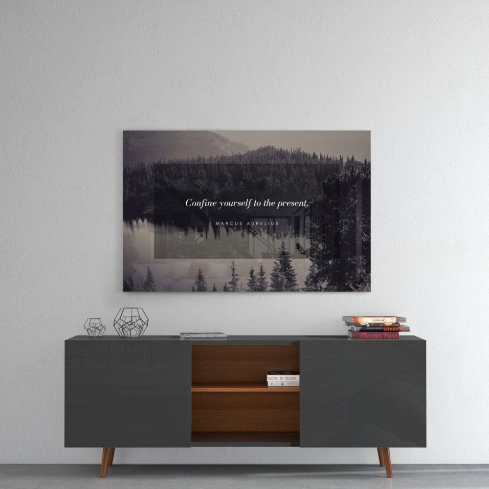 Confine Yourself To The Present Cam Tablo